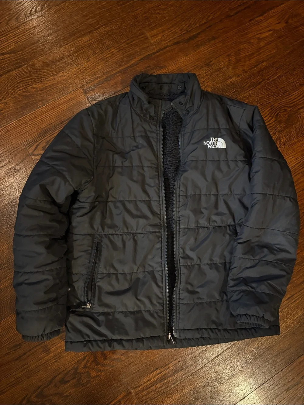 The North Face Boy’s Black Quilted Puffer Jacket